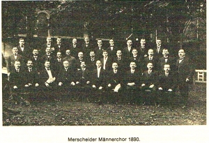 Merscheider Männerchor 1890