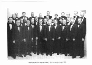 Merscheider Männergesangverein 1861 e.V. im Jubiläumsjahr 1986